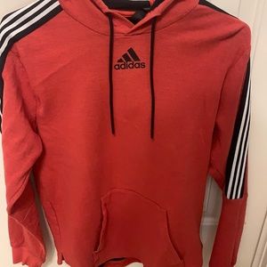 adidas red hoodie